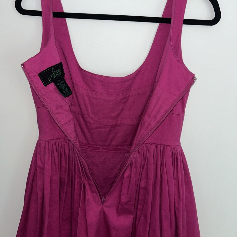 Jack By Bb Dakota Fit And Flair Medium Dress Sleeveless Pink - Picture 9 of 10